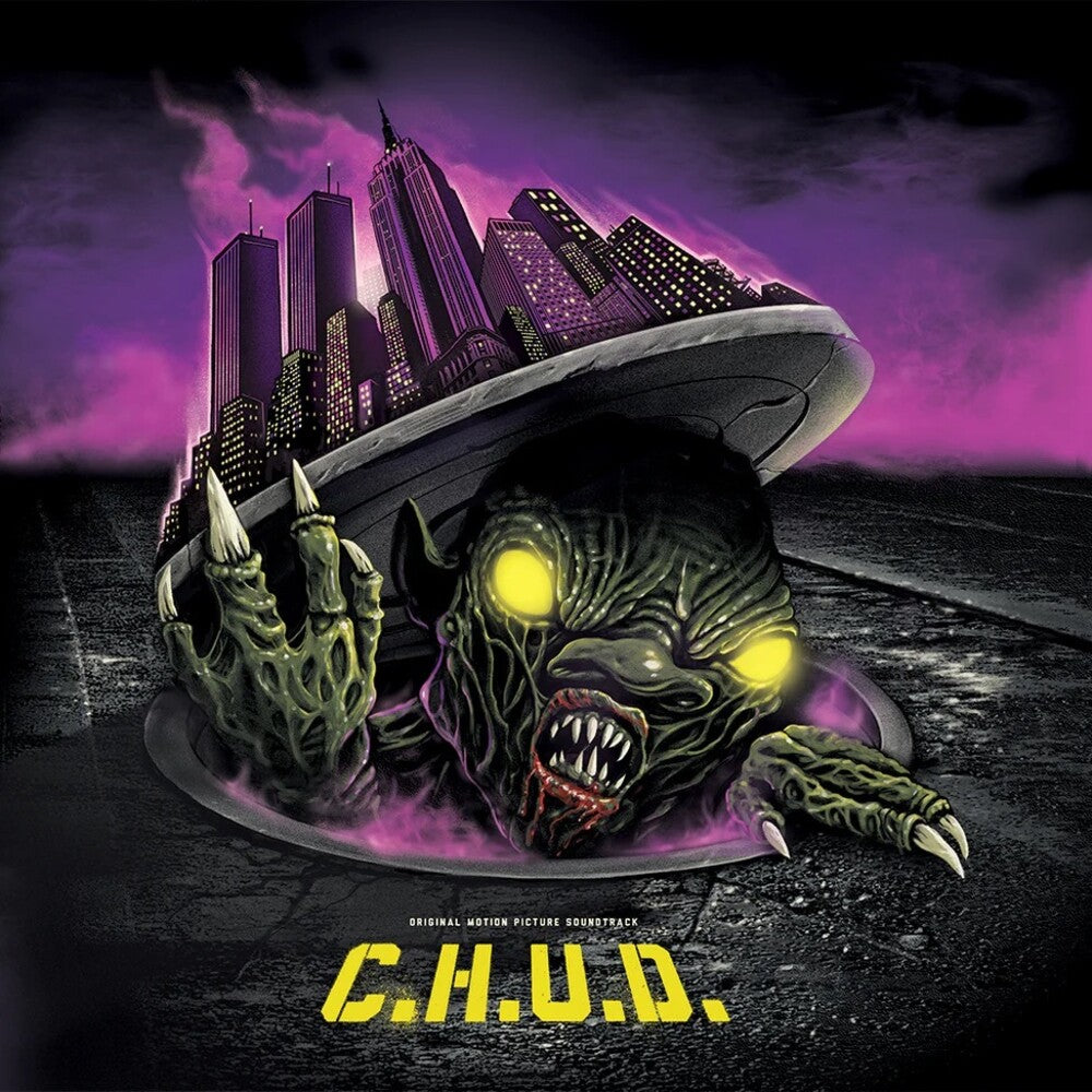 the album cover for Martin Cooper/ Hughes,David (Colv) (Grn) (Rmst) - C.H.U.D. - O.S.T. [Colored Vinyl] (Grn) [Remastered]