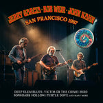 the album cover for Jerry Garcia/ Weir,Bob / Kahn,John - San Francisco 1987