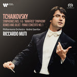 the album cover for Riccardo Muti/ Philharmonia Orchestra - Tchaikovsky: Symphonies 1-6, Manfred