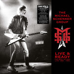 the album cover for Michael Schenker/ MSG - Live & Ready: Best Of MSG Live 1980 - 1984 [RSD 2026]