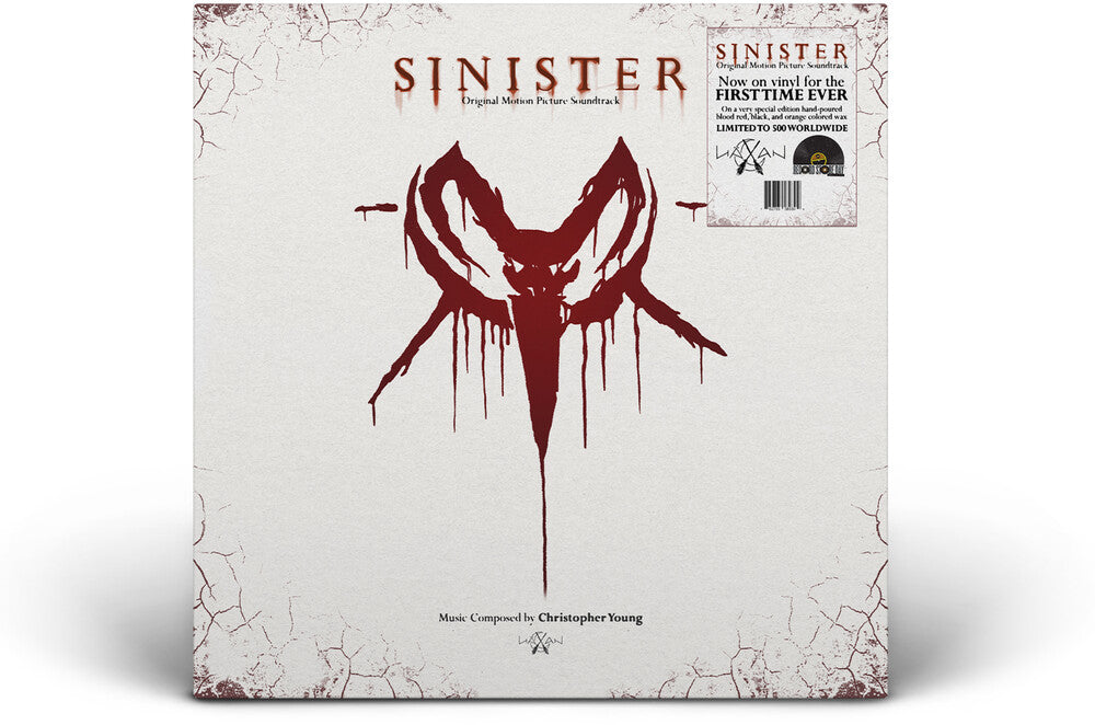 the album cover for Christopher Young(Rex) - Sinister - O.S.T. [RSD 2026]