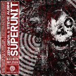 the album cover for Zeni Geva/ Steve Albini - Superunit: Maximum Implosion [Colored Vinyl] [RSD 2026]