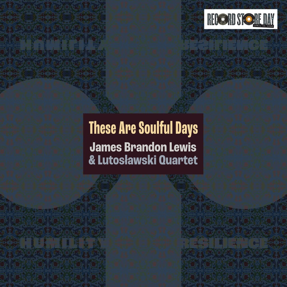 the album cover for James LewisBrandon - These Are Soulful Days [RSD 2026]