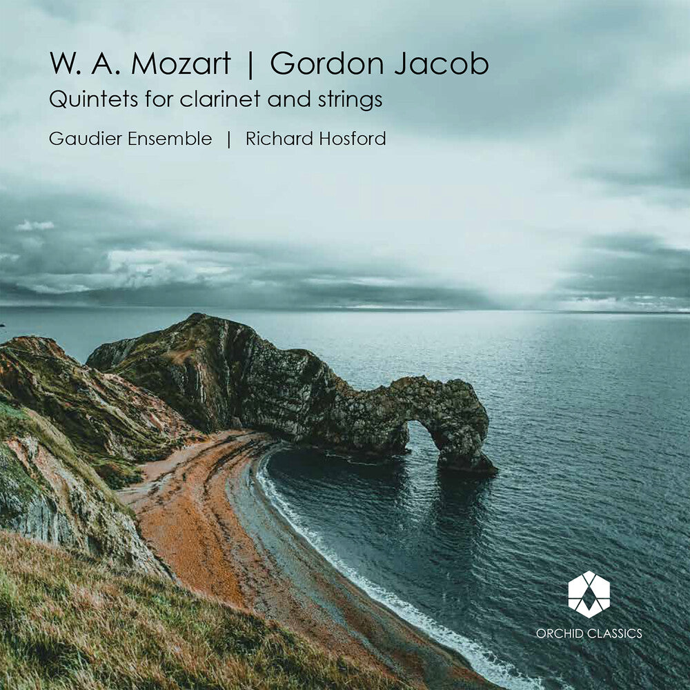the album cover for Richard Hosford/ Gaudier - Quintets For Clarinet & Strings