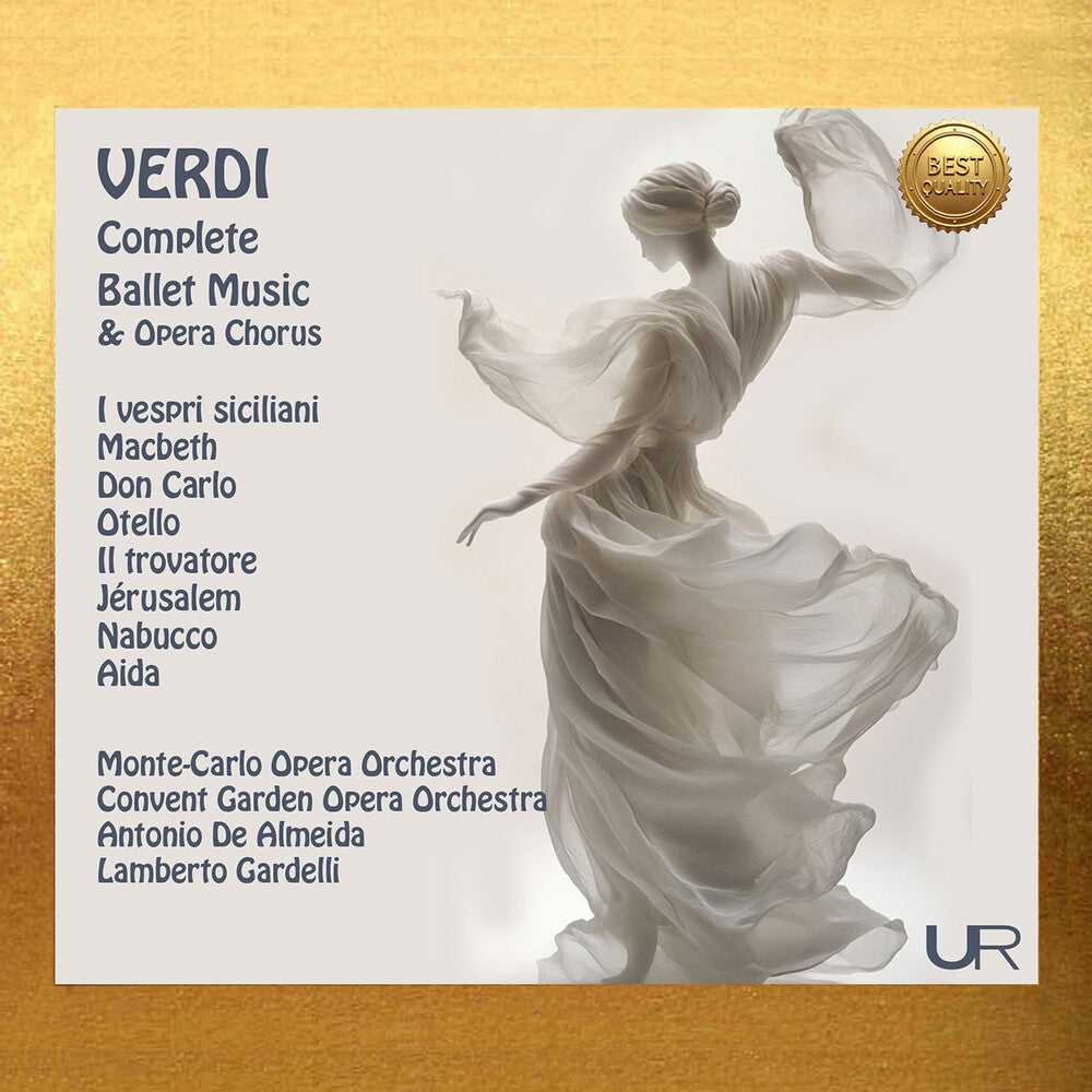 the album cover for Antonio AlmeidaDe - Verdi: Complete Ballet Music & Opera Chorus