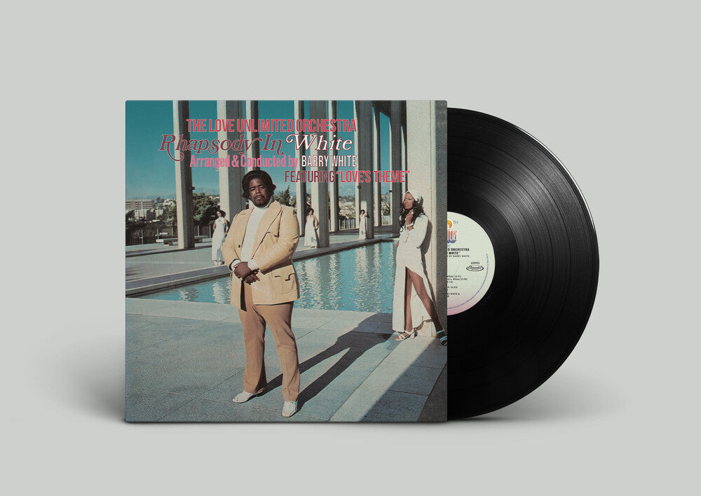 the album cover for Barry White/ Love Unlimited - Rhapsody In White [Limited Edition]