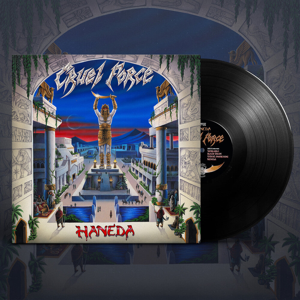 the album cover for Cruel Force - Haneda