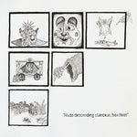 the album cover for Teen Suicide - Nude Descending Staircase Headless