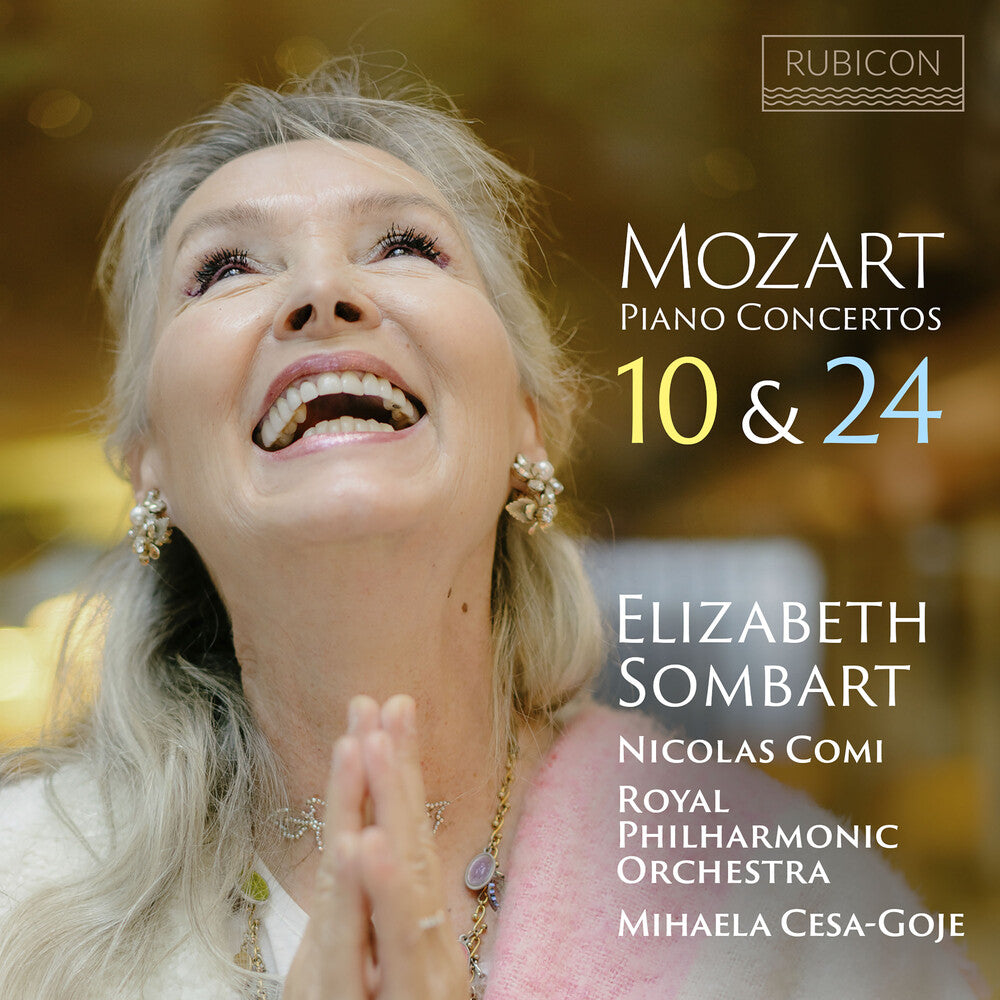 the album cover for Elizabeth Sombert/ Royal Philharmonic Orchestra - Mozart: Piano Concertos 10 & 24