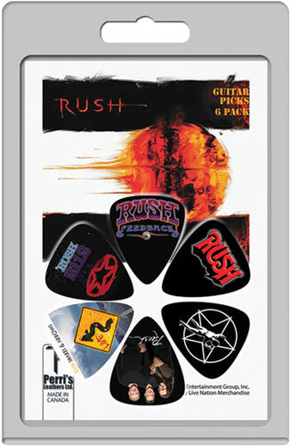 Rush - Collectible - Guitar Picks (6 Pack)