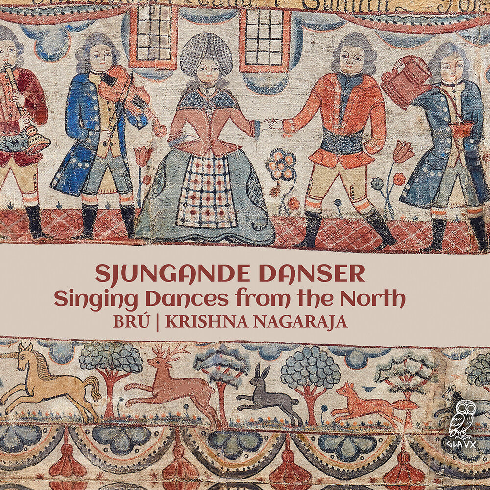 the album cover for Bru - Sjungande Danser - Singing Dances From The North