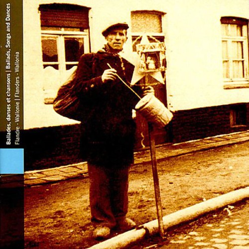 the album cover for Zolt n Kocsis - Ballads Songs & Dances from Flanders & Wallonia