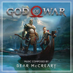 the album cover for Bear Mccreary(Colv) (Ltd) (Ogv) (Trq) - God Of War - O.S.T. [Colored Vinyl] [Limited Edition] [180 Gram] (Trq)
