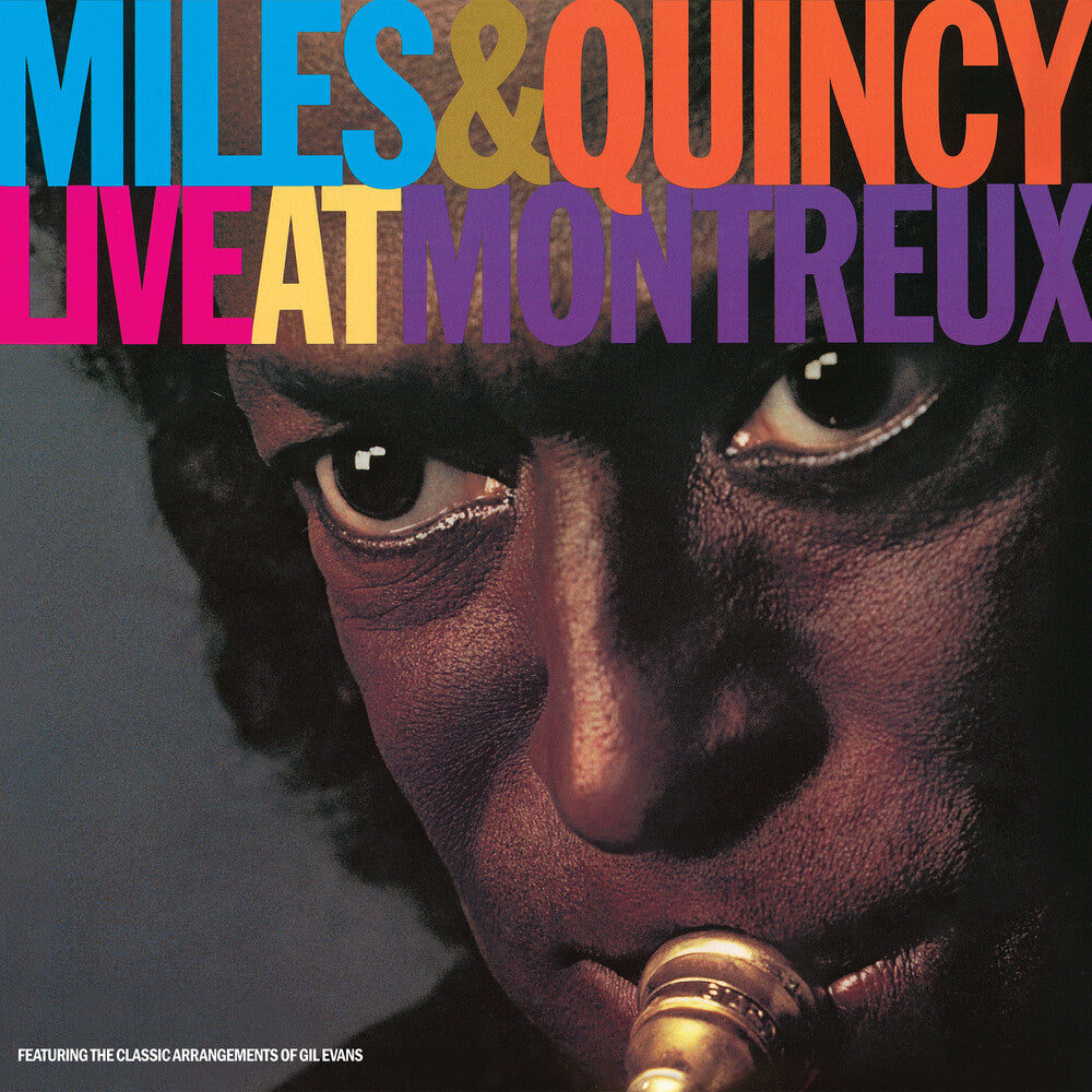 the album cover for Miles Davis/ Jones,Quincy - Live At Montreux (Rhino Reserve)