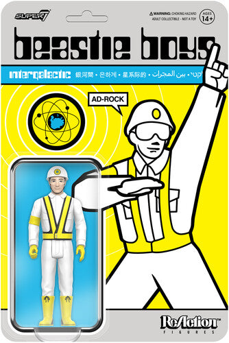 Super7 - Beastie Boys - ReAction Figures Wv4 - Ad-Rock (Intergalactic Crossing Guard) (Toys)