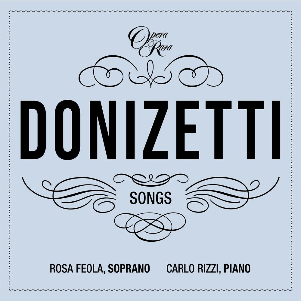 the album cover for Rosa Feola/ Rizzi,Carlo - Donizetti: Songs - Vol.7