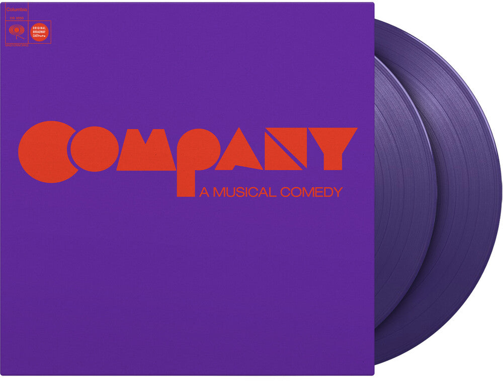 the album cover for Stephen Sondheim(Colv) (Ltd) (Ogv) (Purp) - Company - O.S.T. [Colored Vinyl] [Limited Edition] [180 Gram] (Purp)