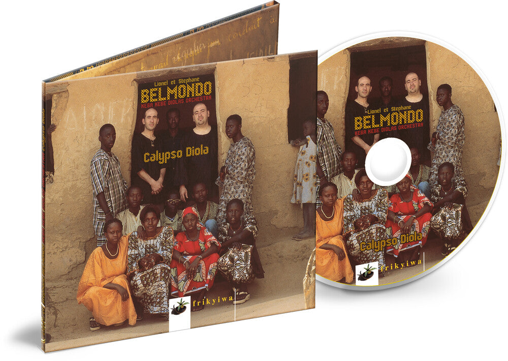 the album cover for Lionel Belmondo/ Belmondo,Stephane - Calypso Diola [Digipak]