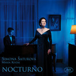 the album cover for Simona Saturova - Nocturno