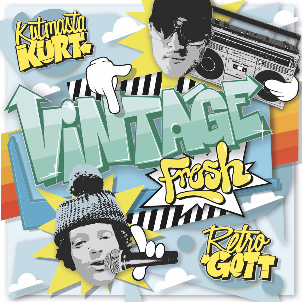 the album cover for Kutmasta Kurt/ Retrogott - Vintage Fresh