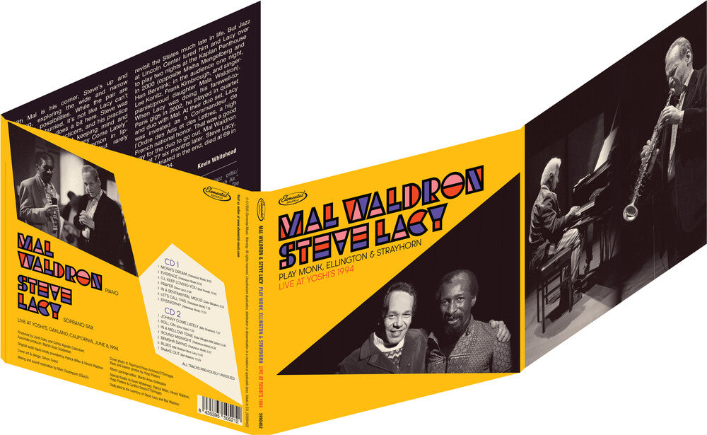 the album cover for Mal Waldron/ Lacy,Steve - Play Monk, Ellington & Strayhorn - Live [Limited Edition]