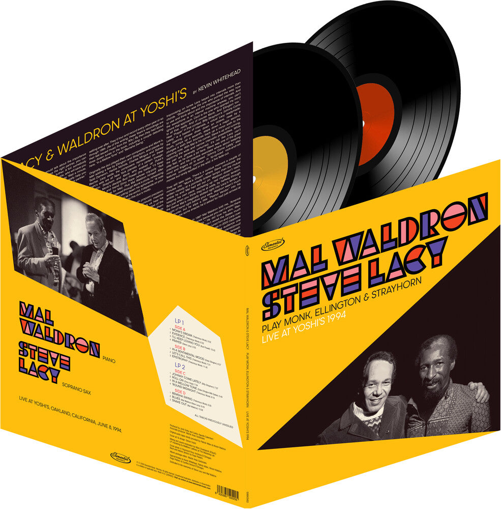 the album cover for Mal Waldron/ Lacy,Steve - Play Monk, Ellington & Strayhorn - Live [Deluxe]