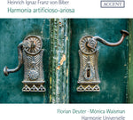 the album cover for Florian Deuter/ Waisman,Monica - Biber: Harmonia Artificioso-Ariosa