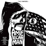 the album cover for Yawpers - American Man - Red [Colored Vinyl] (Post) (Red)