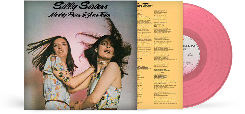 the album cover for Maddy Prior/ Tabor,June - Silly Sisters (Chrysalis Red Series)