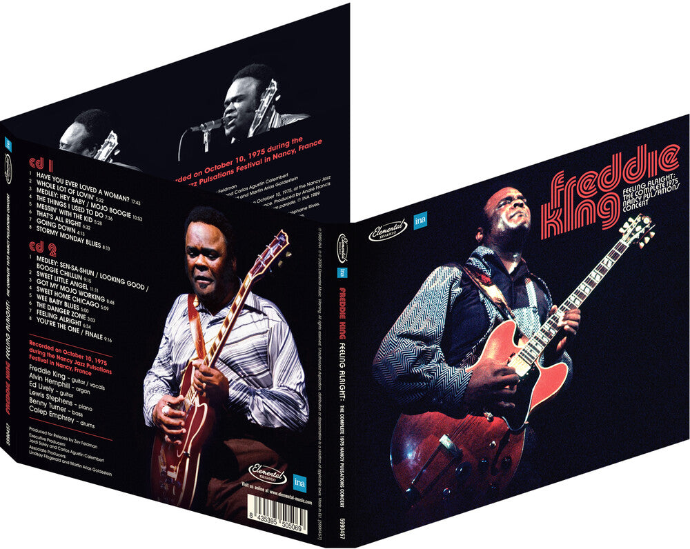 [PRE-ORDER] Freddie King - Feeling Alright: Complete 1975 Concert (Dig ...