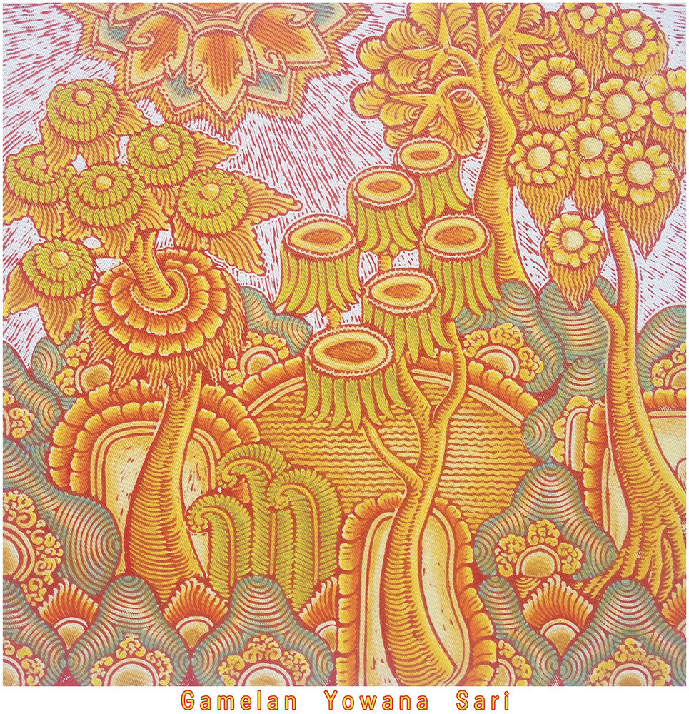 the album cover for Gamelan SariYowana - Gamelan Yowana Sari