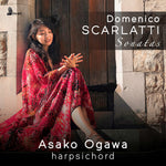 the album cover for Asako Ogawa - Domenico Scarlatti: Sonatas