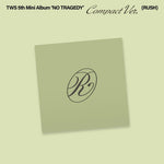 the album cover for TWS - TWS 5th Mini Album 'NO TRAGEDY' [RUSH Compact Ver.]