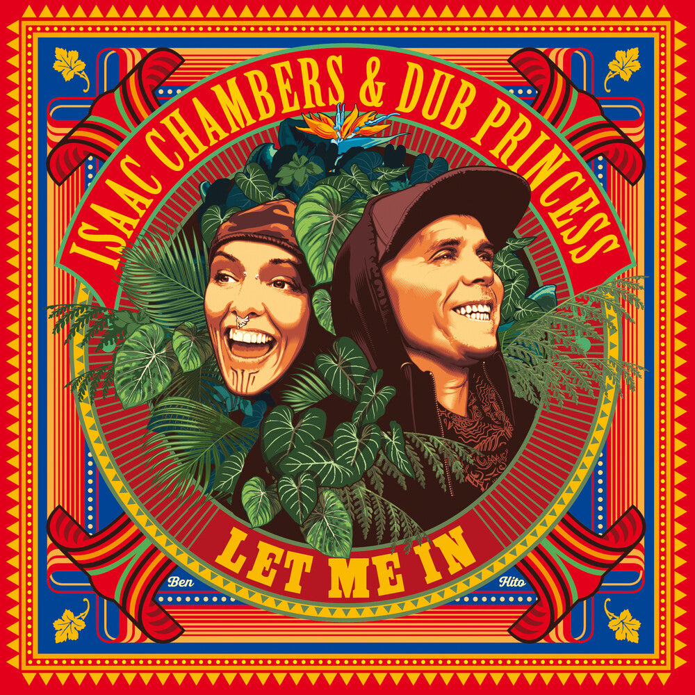 the album cover for Isaac Chambers& Dub Princess - Let Me In
