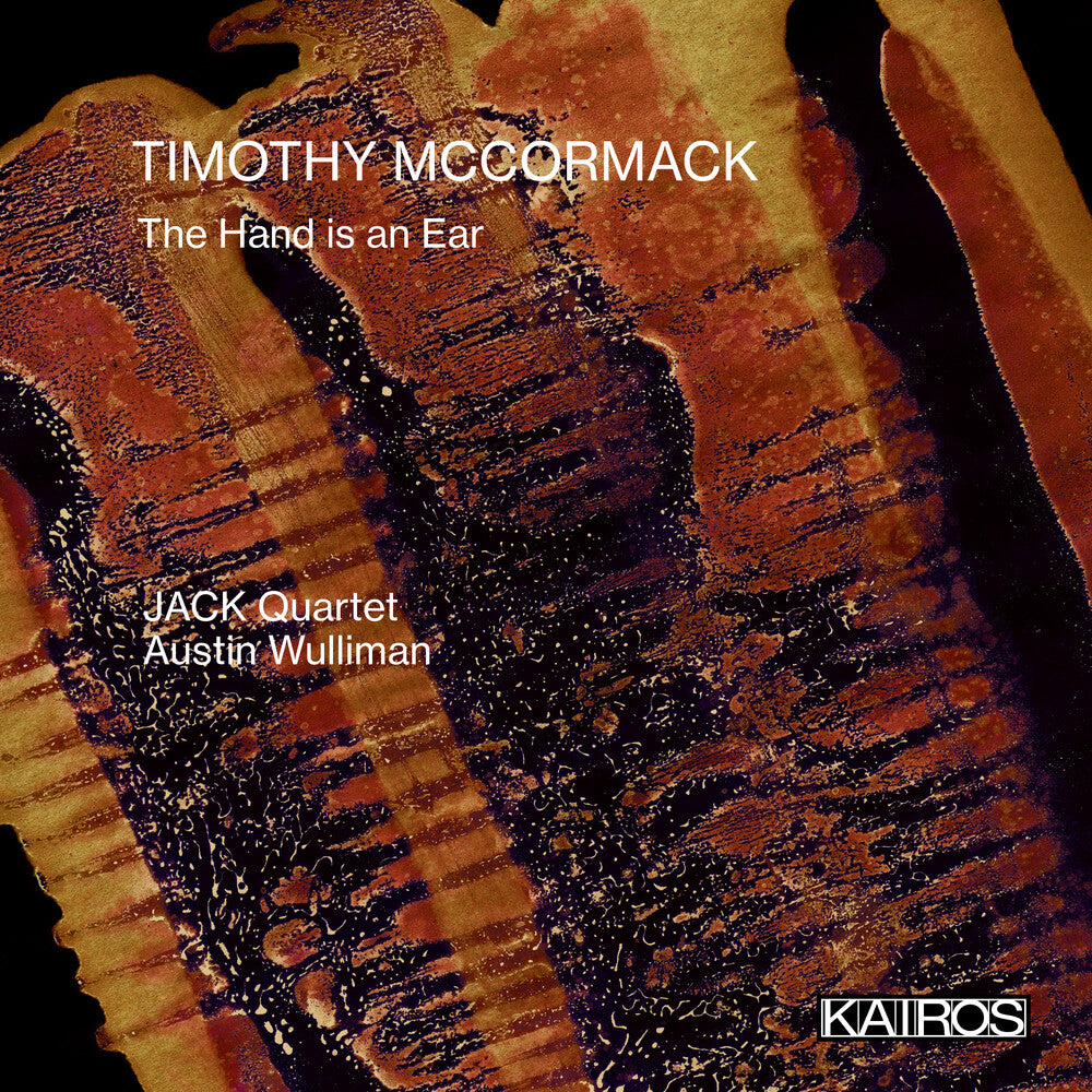 the album cover for Austin Wulliman/ Jack - Timothy Mccormack: The Hand Is An Ear