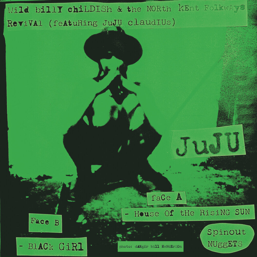 the album cover for Billy Childish& North Kent Folkways Revival - House Of The Rising Sun / Black Girll [Limited Edition]