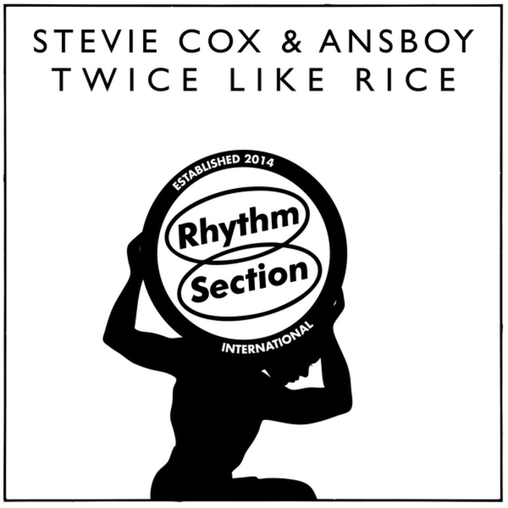 the album cover for Stevie Cox/ Ansboy - Twice Like Rice