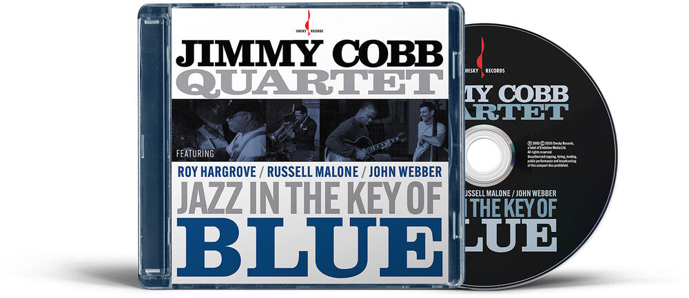 the album cover for Jimmy CobbQuartet - Jazz In The Key Of Blue (Hybr)
