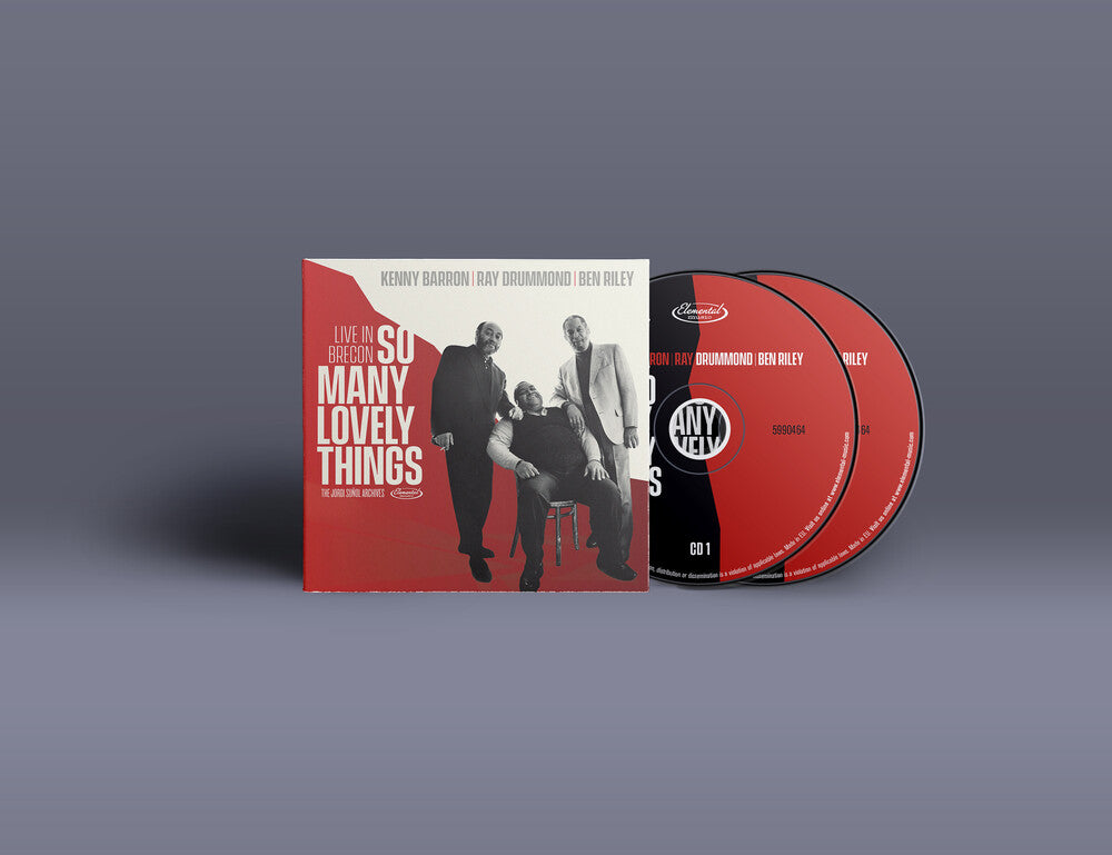 the album cover for Kenny Barron/ Drummond,Ray / Riley,Ben - So Many Lovely Things: Live In Brecon [Deluxe] [Limited Edition]