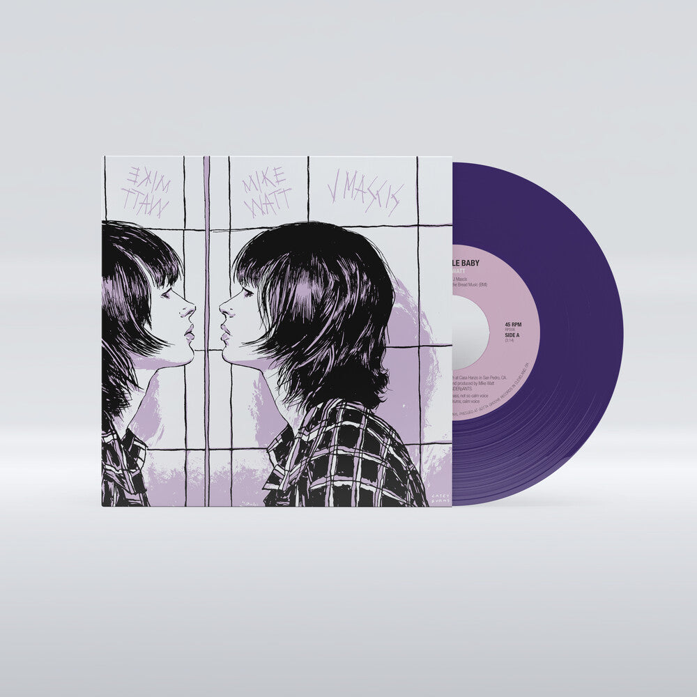 the album cover for Mike Watt/ J Mascis - Mike Watt / J Mascis [Indie Exclusive] [Colored Vinyl] [Indie Exclusive]