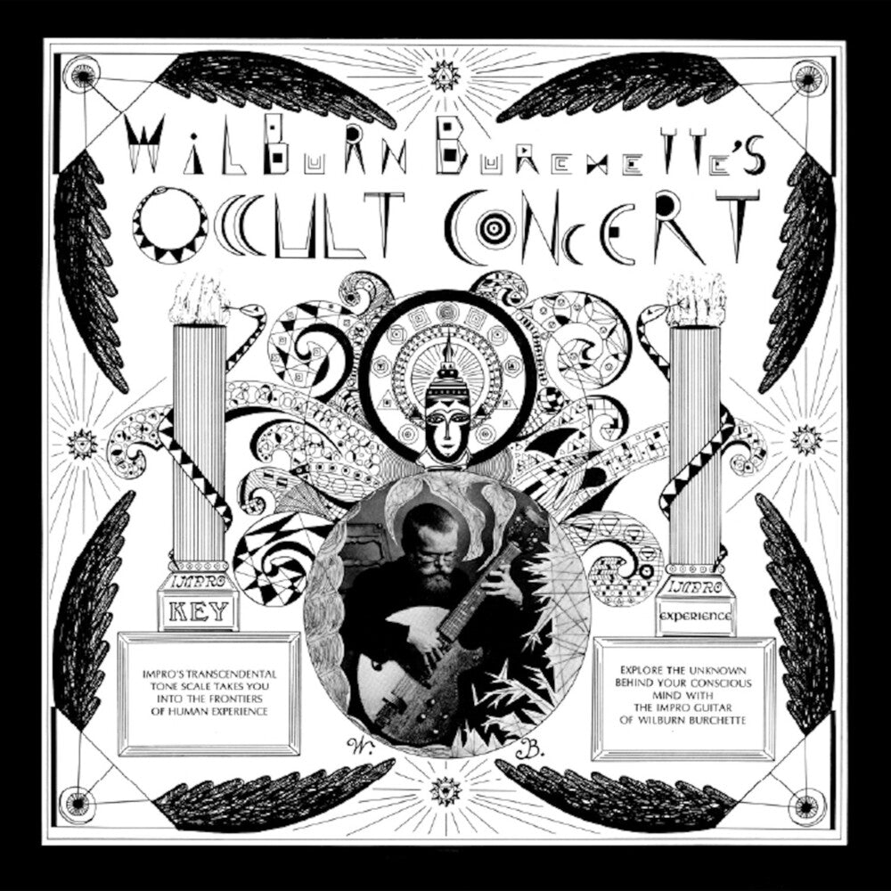 the album cover for Master BurchetteWilburn - Occult Concert - White [Colored Vinyl] (Wht)