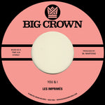 the album cover for Les Imprimes - You & I B/W Miss The Days