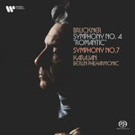 the album cover for Herbert KarajanVon - Bruckner: Syms 4 & 7 (Remastered - Hybrid Sacd)