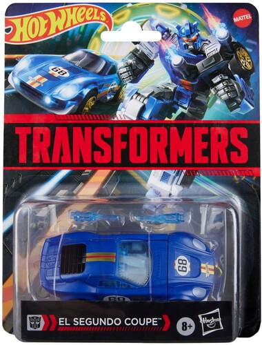 Transformers x Hot Wheels - El Segundo Coupe Converting 5" Figure