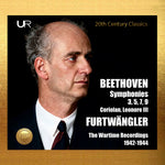 the album cover for Wilhelm Furtwängler - Furtwangler - Waretime Recordings 1942-1944