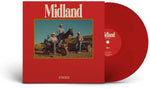 the album cover for Midland - Stages [Clear Vinyl] (Red)