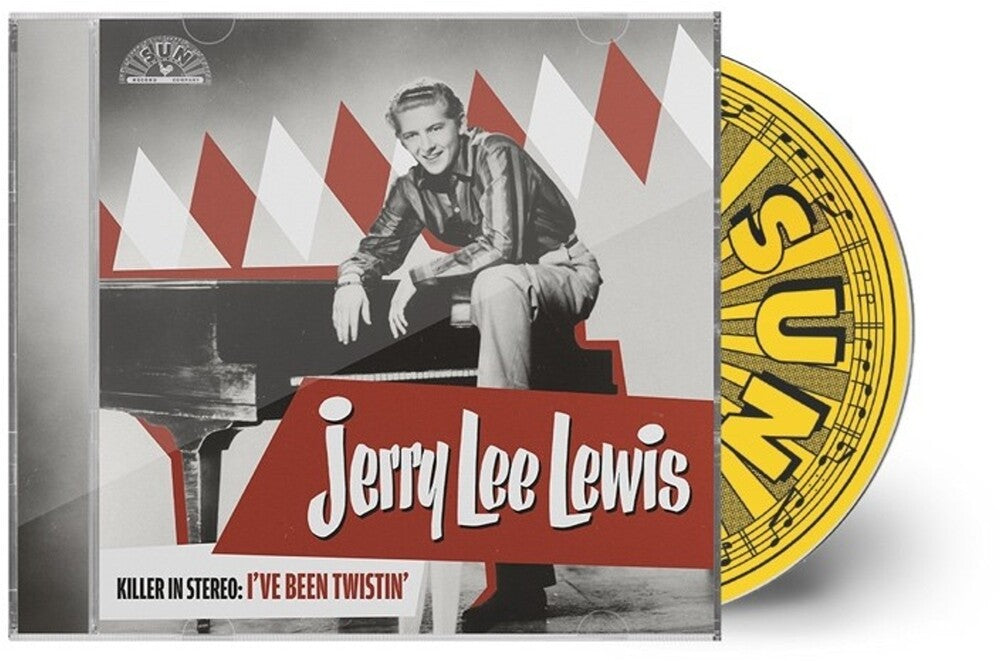 the album cover for Jerry LewisLee - Killer In Stereo: I've Been Twistin'