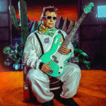 the album cover for Carrtoons - Space Cadet - Sunburst Splash [Colored Vinyl]