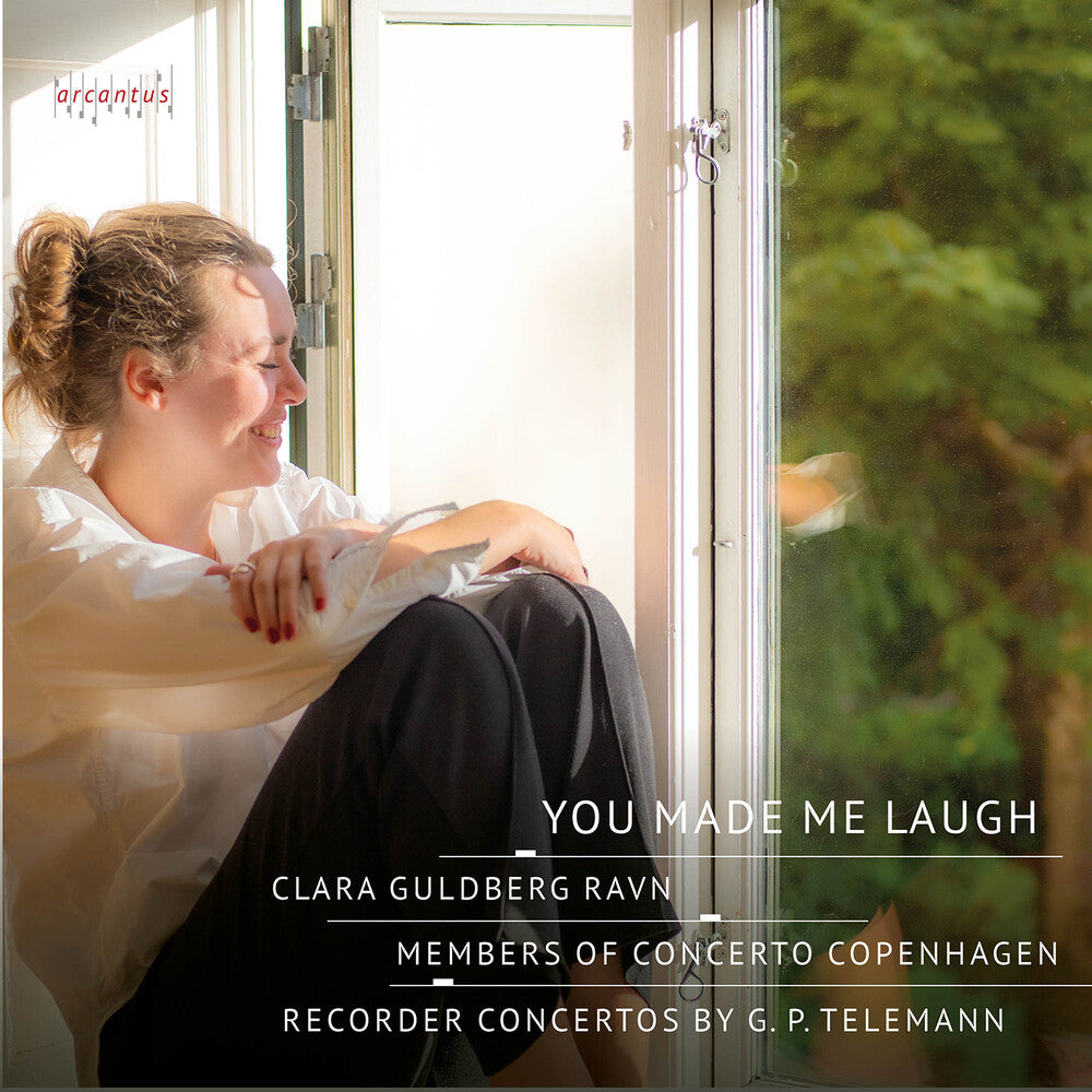 the album cover for Clara RavnGulberg - You Made Me Laugh