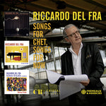 the album cover for Riccardo FraDel - Songs For Chet Songs For Now